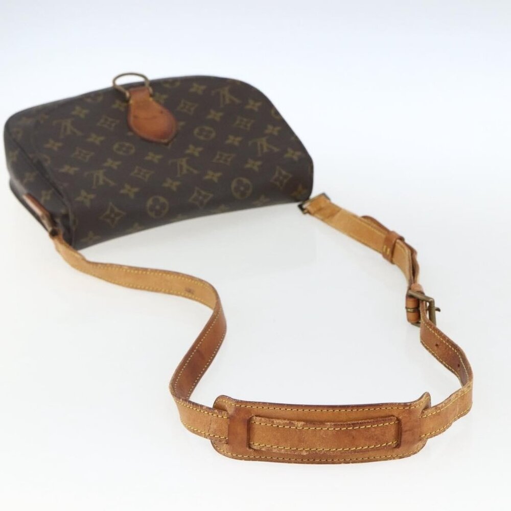 Authentic LOUIS VUITTON Monogram Saint Cloud GM Shoulder Bag M51242 LV - Picture 14 of 16